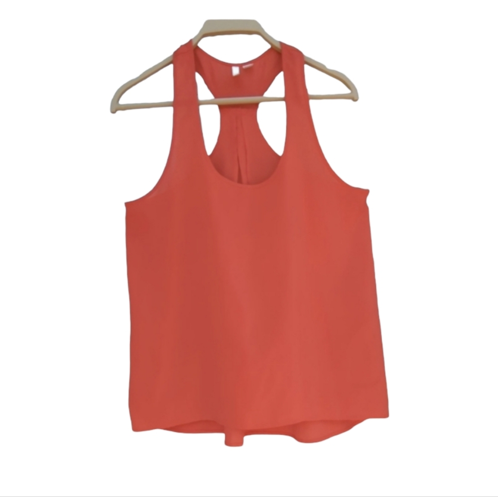 Frenchi Pink Racerback Silky‎ Tank Top